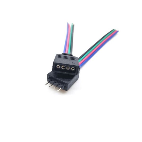 квадрат 9cm*9cm длины 2*0.3mm 10cm кабель RGB 4 ядров