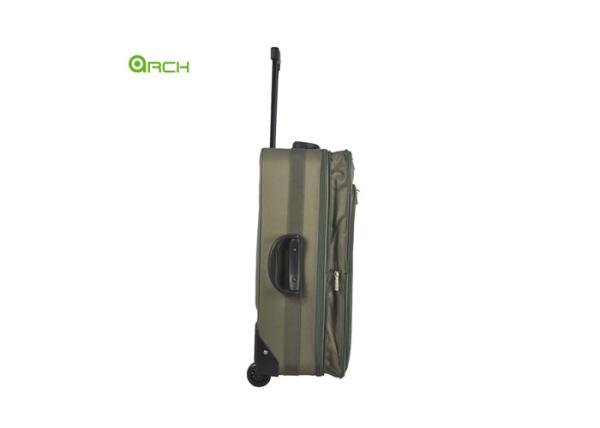 600D Polyester Travel Trolley Lightweight Luggage Bag with Expander and Skate Wheels