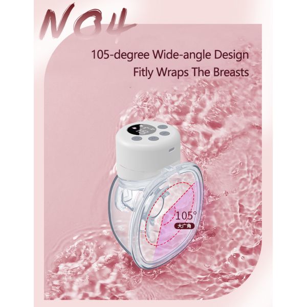 Pompes électriques de succion 2 modes 9 niveaux Pompes portables d'allaitement