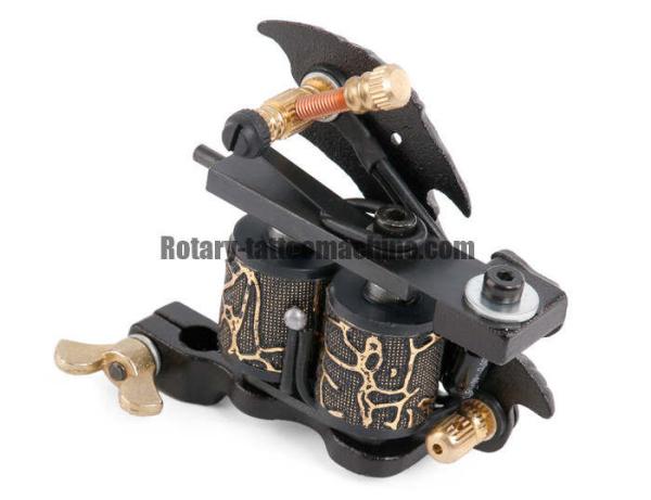 Iron Casting Coil Liner Tattoo Machine 10 Wraps Coils 7-9V Working Voltage