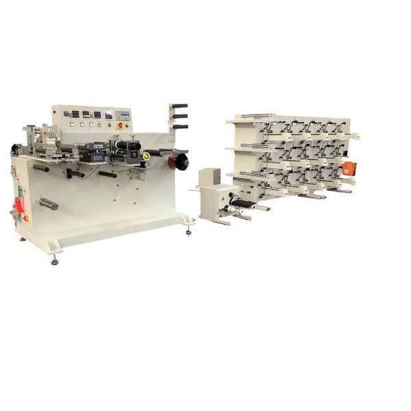 High-Performance Adjustable Speed Diaper Hook Tape Slitting & Rewinding Machine