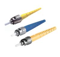 Perda de inserção 0.2dB azul do conector da fibra ótica do PC do ST ou preta singlemode da cor 2.0/3.0mm