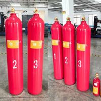 Production Workshop Seamless CO2 Gas Cylinder Fire Extinguisher