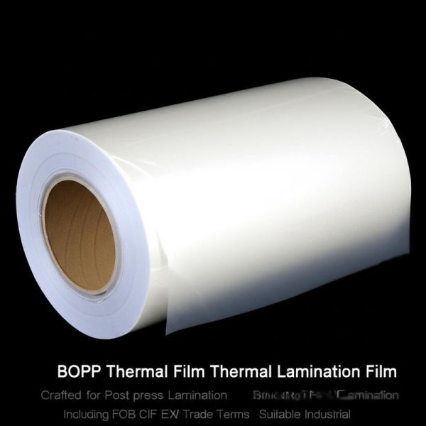 Customized Thermal BOPP Film Waterproof Tear Resistant Soft Lamination Film
