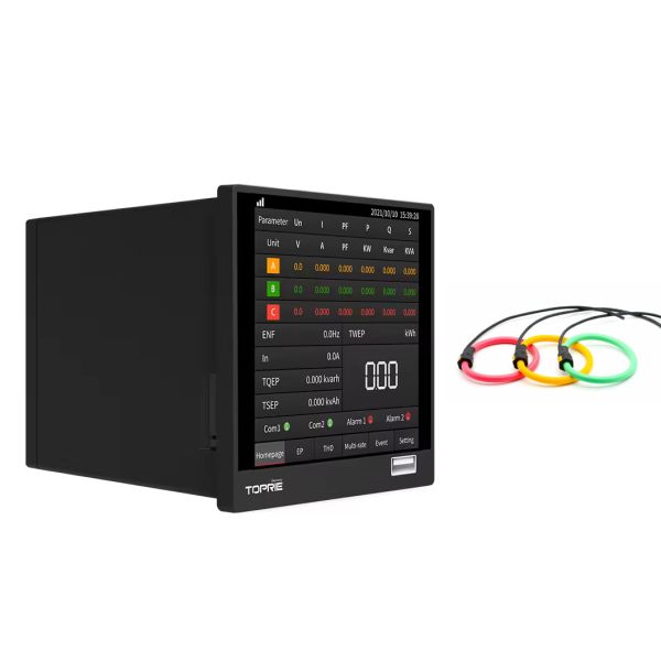 3p4w Power Quality Data Logger Power Energy Meter With Smart Iot