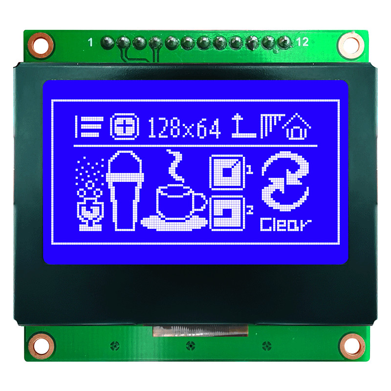 Модуль LCD УДАРА модуля 128x64 графического дисплея FSTN стандартный