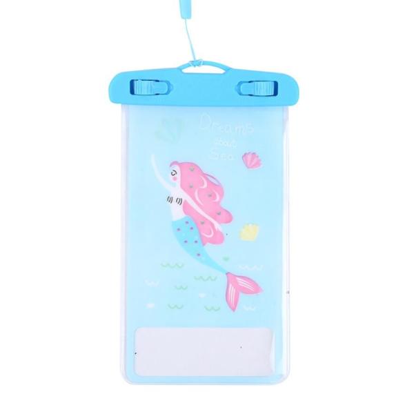 IPX65 Universal Waterproof Phone Case , Cartoon Appearance Cell Phone Dry Bag
