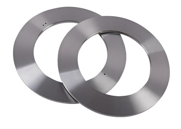 Faca de corte de rolos industrial para linha de corte e corte de bobina de fenda de aço inoxidável
