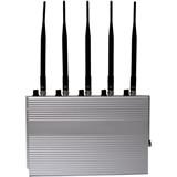 5 jammer 6dBm do sinal do telefone celular da antena 3G com controlo a distância para a escola