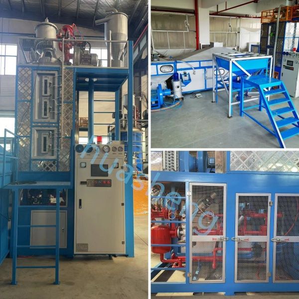 8-30kg/M3 Density EPS Beads Making Machine for Expanded Polystyrene Beads Production