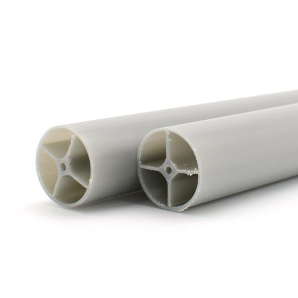 Transparent Colorful Plastic Tube PC Acrylic Clear Polycarbonate Pipe Extrusion Tube Customized Profile