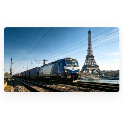 DDP Train Shipping China Europe , Delivered Duty Paid DDP Door To Door Shipping
