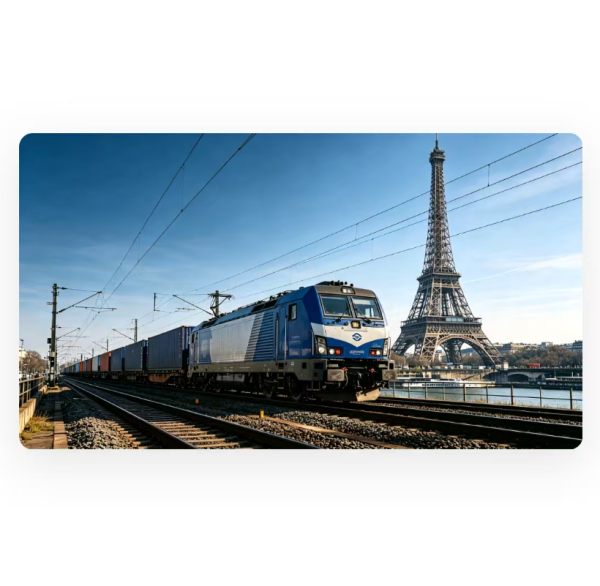 DDP Train Shipping China Europe , Delivered Duty Paid DDP Door To Door Shipping