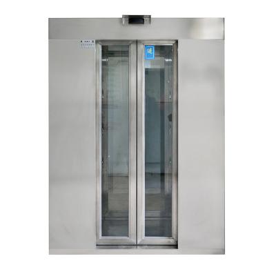 Industry Cleanroom Stainless Steel Air Shower With Automatic Sliding Doors