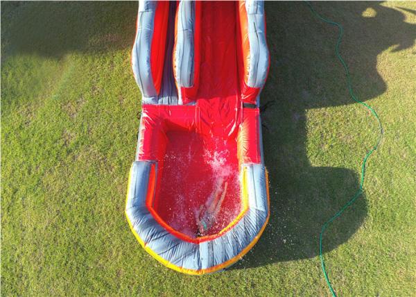 30 FT Huge Inflatable Water Slide Environmental Friendly UV Resistant Strong Bearing