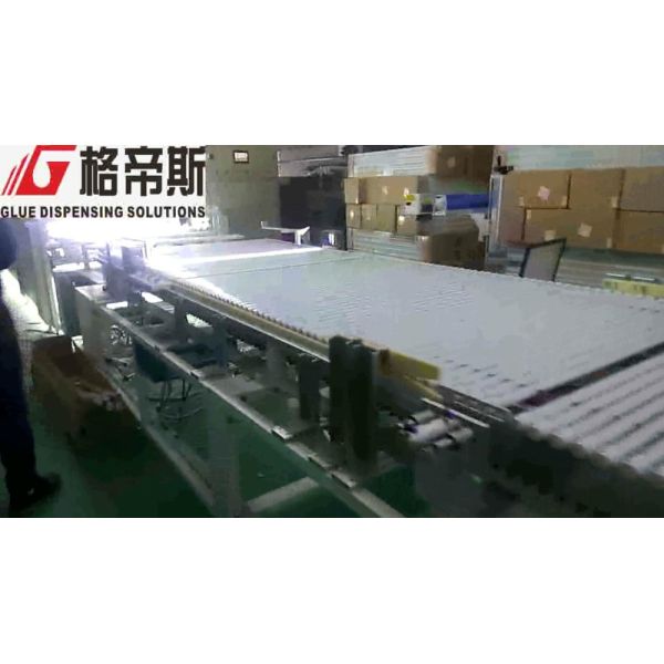 T8 Glass Tube Automatic Assembly Machine 1000pcs/h - 1200pcs/h Glue Dispensing System