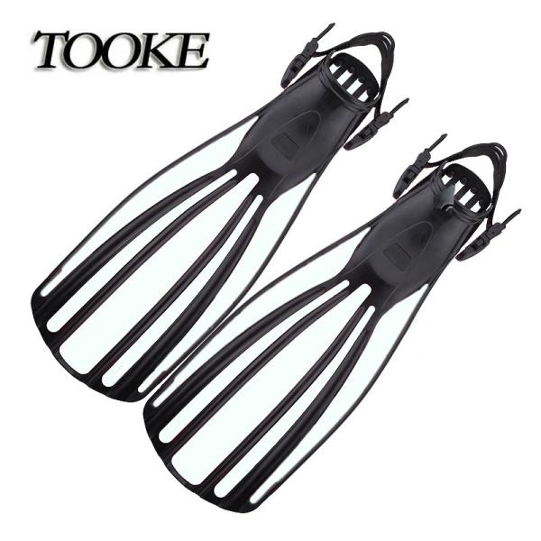 Colorful Flexible Sleek Scuba Diving Fins Underwater Scuba Diving Flippers