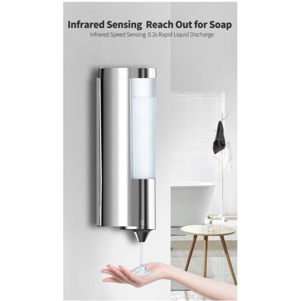 Батарея привелась в действие электрическую автоматическую стену распределителя мыла установила распределитель мыла Bathroom