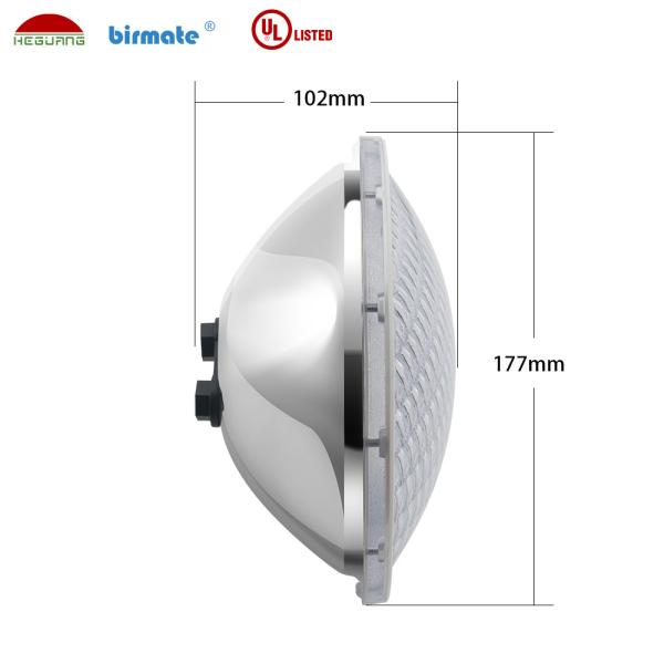Housing Assembly 100% RGB Synchronous Control 18W PAR56 IP68 LED Pool Light Bulb