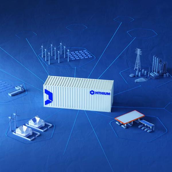 Hybrid Energy Storage System 100kw 500kw Solar Battery 261kwh Lithium Ion Off-Grid On-Grid Connection Options Lifepo4 Battery