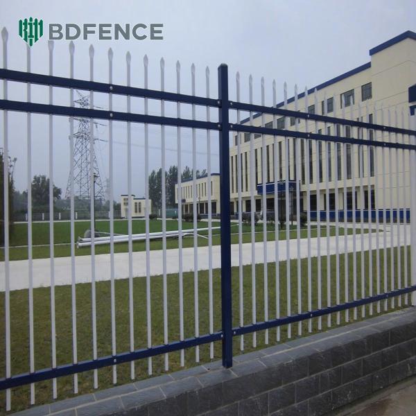 Heavy Gauge Tubular Steel Fence Industrial Strength