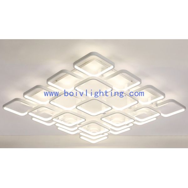 LED Ceiling Lamp  Aliminum+Iron& PC 1000*750*150MM  Attractive Comtenparary  Design