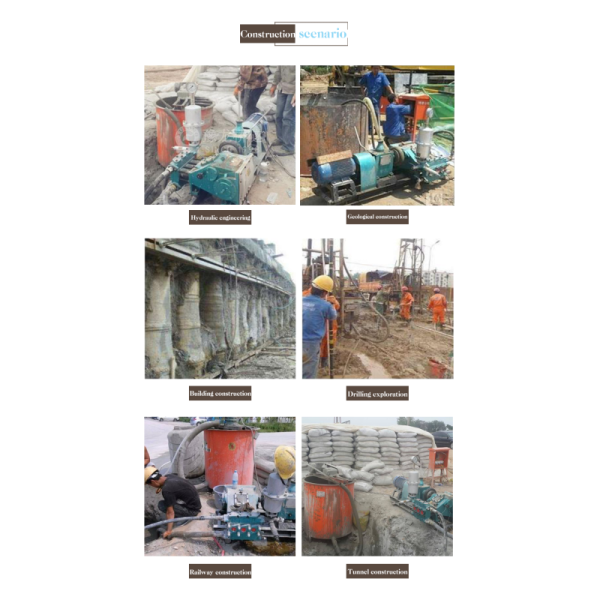 Electric Power Type Hydraulic Motor Driven Piston Mud Pump for Oilfield Construction