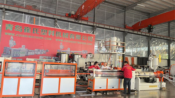 HDPE углеродные спиральные трубы оборудование электрические провода защиты гофрированных труб экструдерная машина