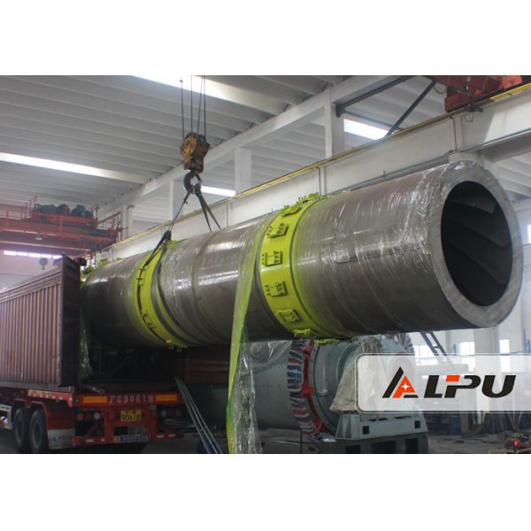 Stainless Steel Drum Dryer Equipment , Slag Limestone Coal Industrial Drying Machine