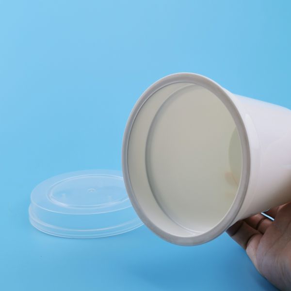 Tasses en plastique faites sur commande du stade clair 450ml 16oz de pp avec le
