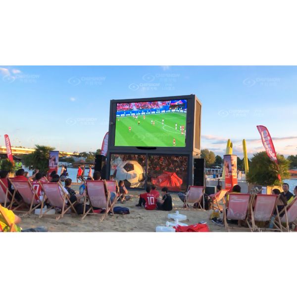 P5 Full Color 3D Advertising Display Waterproof Fix Installation LED Screen Outdoor for Concerts