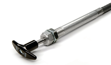 Customized Control Cable Assembly T Handle Twist Lock High Temperature Resistance