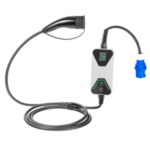 Portable EV Charger Type2 32A 7KW Fast AC Charging Station IEC 62196 WiFi LCD Tuya APP for Tesla BYD VW Electric Cars