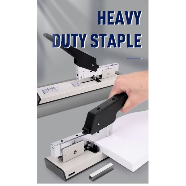 Magasin d'accouplement de livres jumbo de grande capacité 100 feuilles papier manuel accoupleur lourd pour bureau 900g