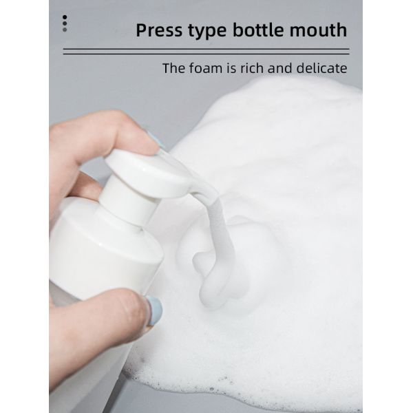 бутылка пены мусса HDPE 300ml пластиковая с печатанием экрана насоса