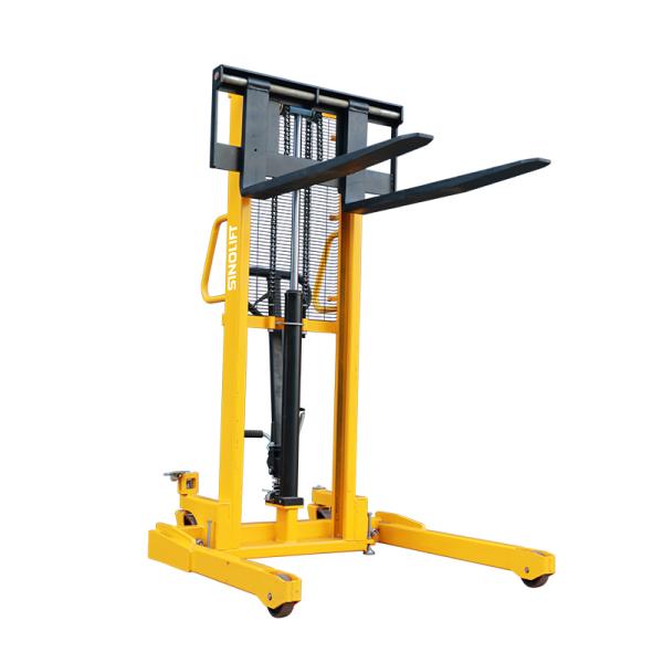 SFH22AG Manual Hydraulic Stacker with Adjustable Straddle Legs
