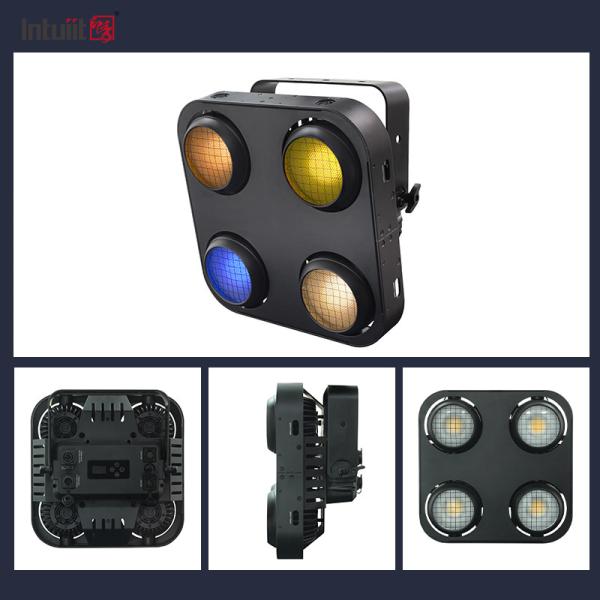 IP65 4x90W RGB Led Cob Audience Blinder Light Outdoor Waterproof 4 Eyes Blinders