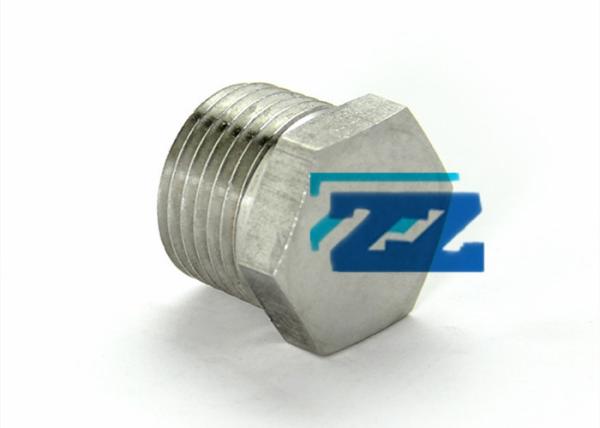 ASTM A182 F91 Alloy Steel Pipe Fittings 1  NPT Plug Hex Head ASME B16 11