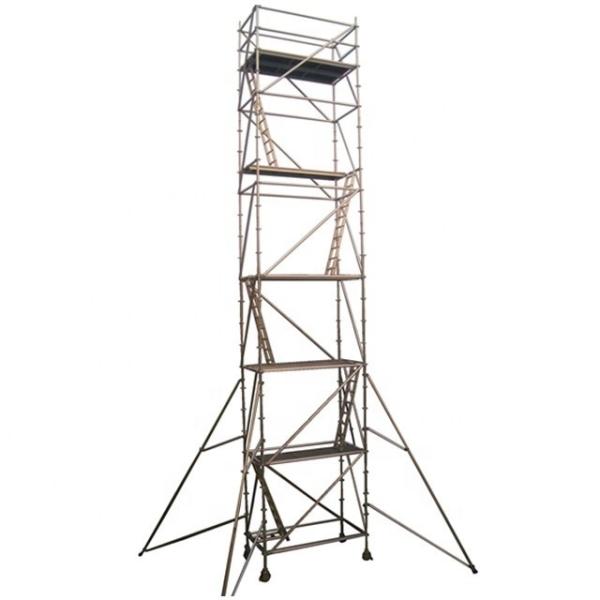 Sturdy Aluminium Scaffold Tower Ringlock Scaffolding System For Construction