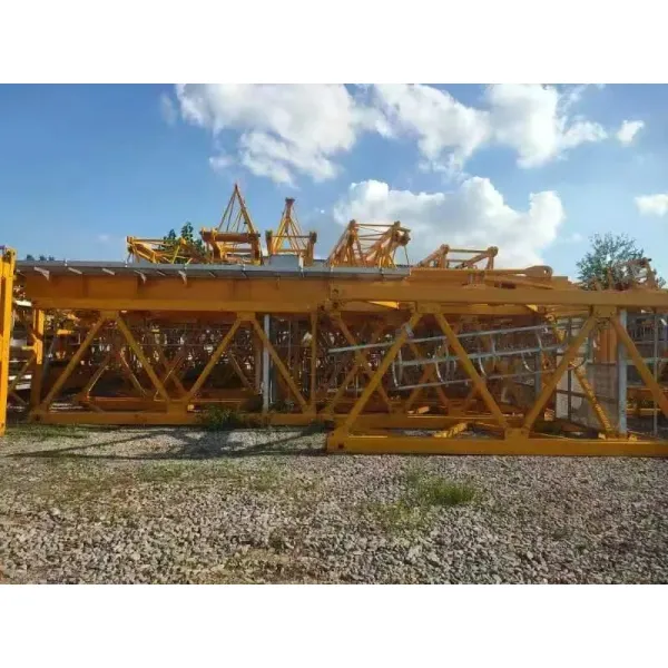 Long Durability Certified Pre-Owned Tower Cranes Zoomlion T1100-63 From Lifting Heavy Materials