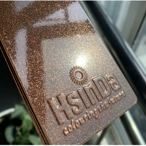 Полиэстера эпоксидной смолы покрытия порошка Брауна краска порошка металлического термореактивная