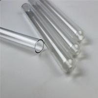 Conception professionnelle de haute précision de flacon à réactifs de tube à essai de quartz de laboratoire