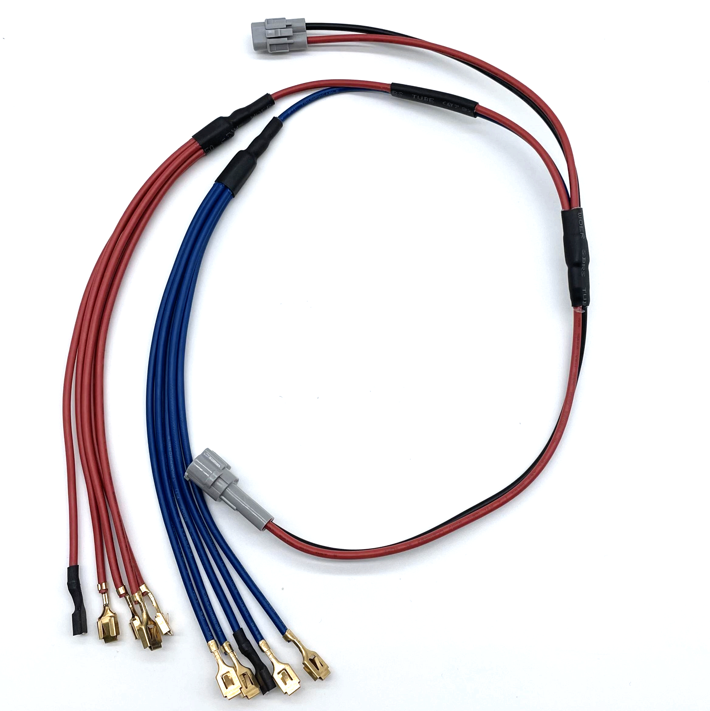 Custom Auto Wire Harness PVC Insulated Electrical Cable Assembly with Custom Length and 100% Testing Inspection