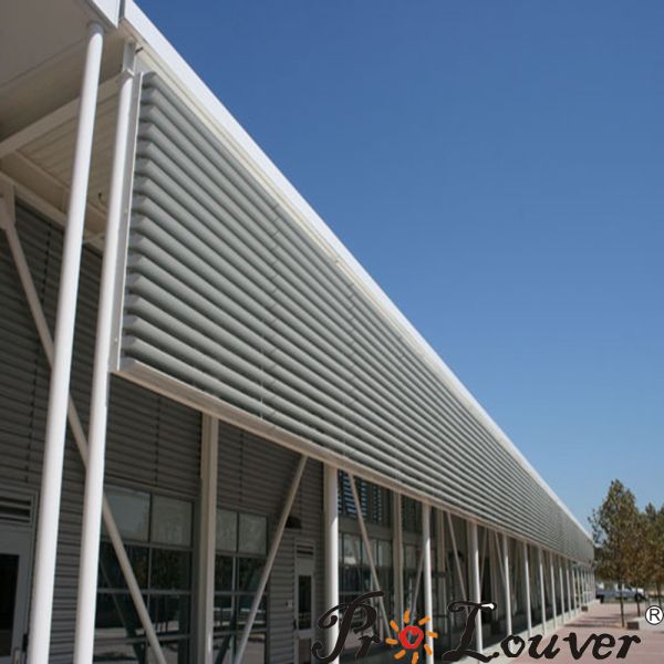 High Quality Aluminum Aerobrise Louver with Customized Size Required