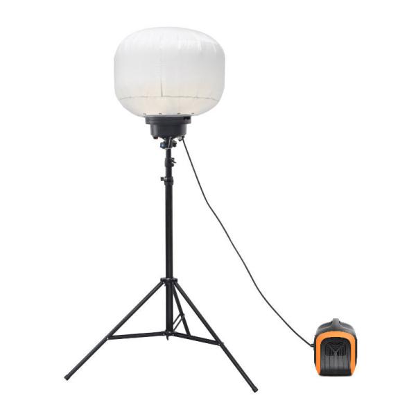 Lumière de ballon LED portable 320W IP65 Dimmable pour la construction extérieure
