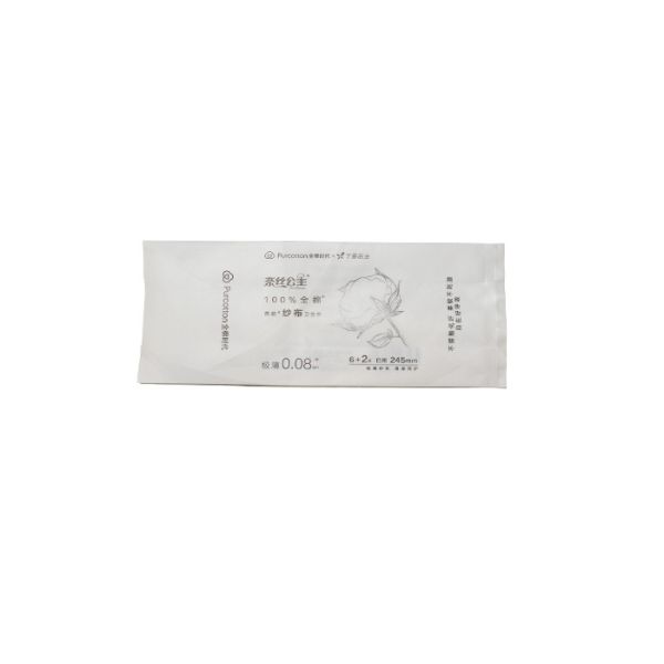 Bolso blanco del sellado caliente del color de la bolsa de plástico compuesta física de las fuentes