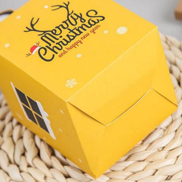 Retail Support Gift Box Packaging Christmas Promotion Candy Chocolate Packaging