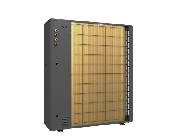 Monobloco 20kW R32 EVI bomba de calor ar a água A para aquecimento residencial refrigeração elétrica