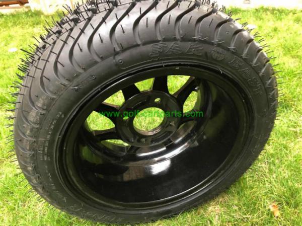 Yamaha 12 borda do jogo 10x7 da roda do pneu do carrinho de golfe 20x10-10 do preto do TERRAMOTO de MASSFX 4 blocos
