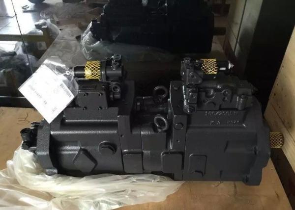 Kawasaki Black Excavator Main Pump K3V180DT-HN2V 16 Teeth For Doosan DH360LC-V